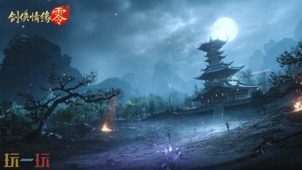 至美国风江湖！《剑侠情缘·零》3.5首测场景实录视频曝光