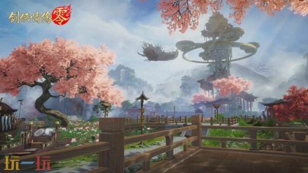 至美国风江湖！《剑侠情缘·零》3.5首测场景实录视频曝光