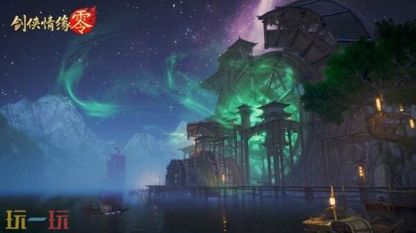 至美国风江湖！《剑侠情缘·零》3.5首测场景实录视频曝光