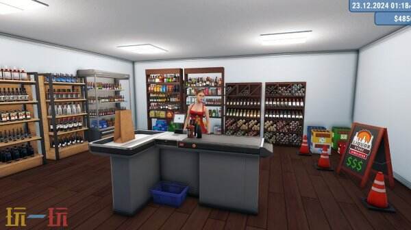 商店模擬《Liquor Store Simulator》現(xiàn)已推出序章免費(fèi)試玩