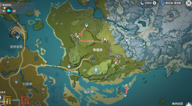 原神石珀采集位置 原神石珀高效采集路线