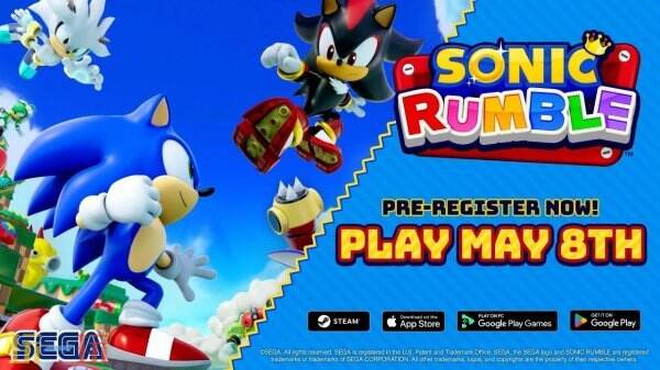 经典游戏系列首款多人派对《Sonic Rumble》将于5月8日推出