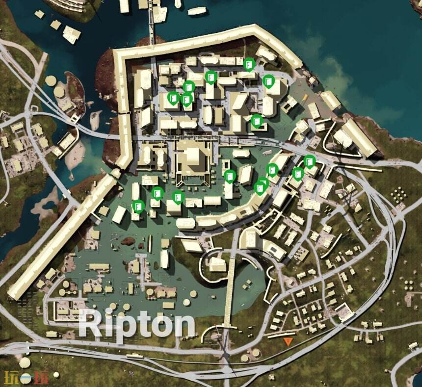 PUBG全地图密室位置汇总 密室分布点位高清图解