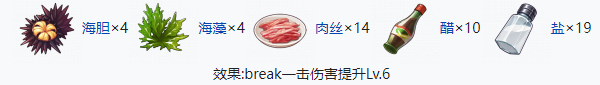 开放空间六级食物有什么 开放空间六级食物制作大全