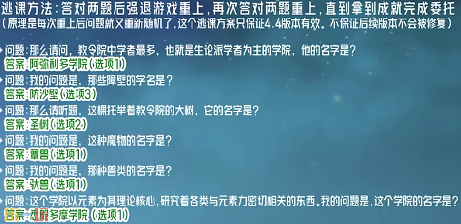原神须弥博学者成就怎么获得 每日委托教令院小问题隐藏成就获取攻略