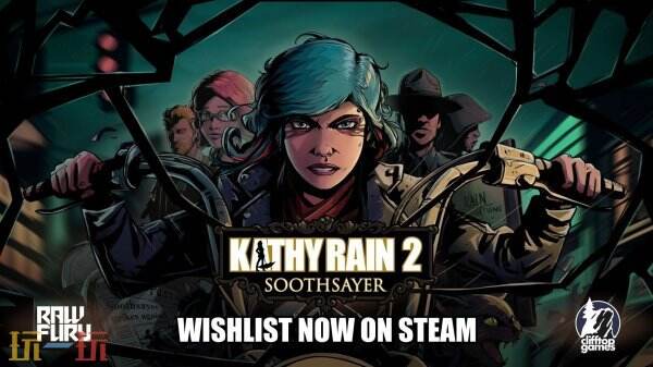  点击式冒险《Kathy Rain 2: Soothsayer》5月20日推出