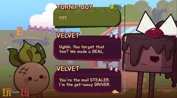 橫向卷軸跑酷《Turnip Boy Steals the Mail》將登陸Steam平臺