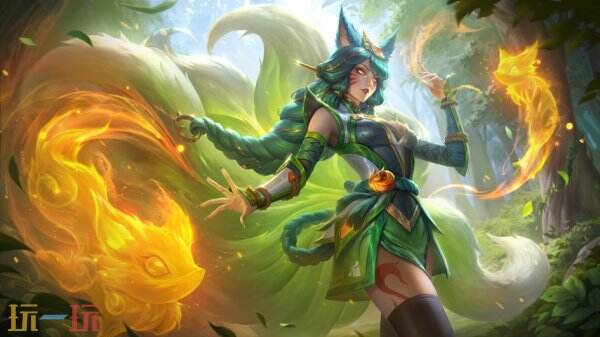 英雄联盟娜美与阿狸的青春之焰活动上新！领限定皮肤