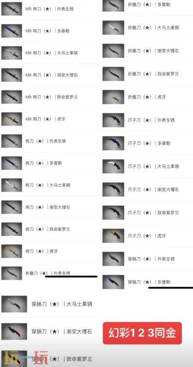 csgo箱子內(nèi)容一覽 csgo箱子出金物品大全2025