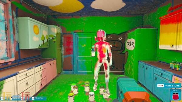 解压喷漆模拟器《Spray PaintSimulator》5月29日推出