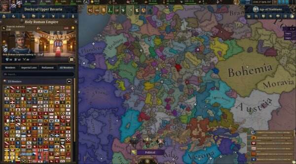 策略游戏续作《Europa Universalis V》将登陆Steam