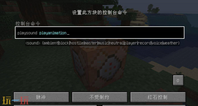 我的世界playanimation指令怎么用 指令詳細使用方法介紹