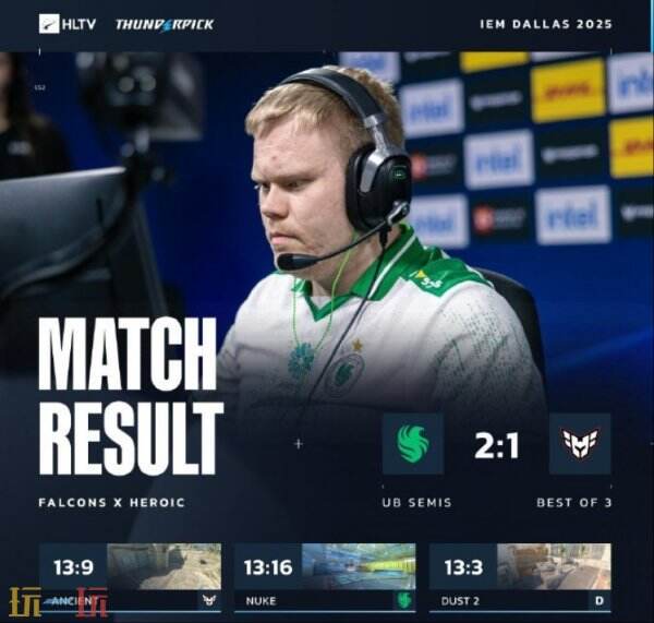 CS2 IEM达拉斯小组赛第二日赛果！Legacy不敌对手遭淘汰