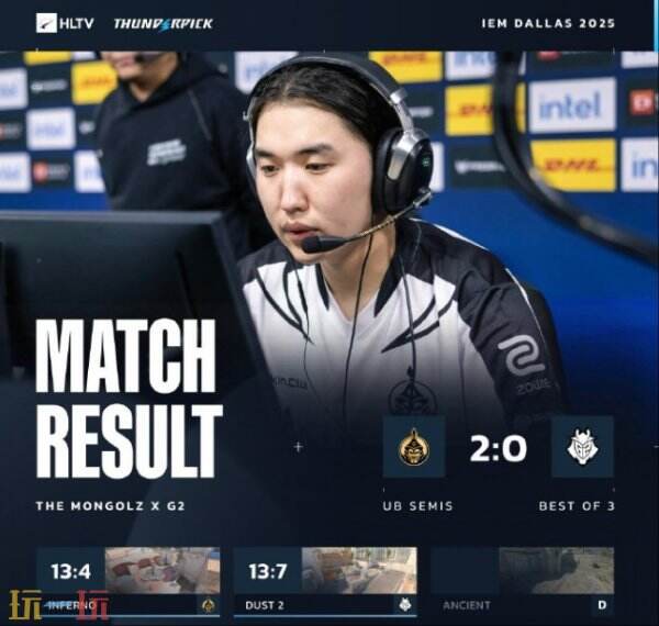 CS2 IEM达拉斯小组赛第二日赛果！Legacy不敌对手遭淘汰