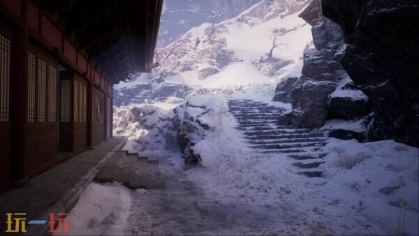 3D古风悬疑探索《火起雪中寺》现已正式发售