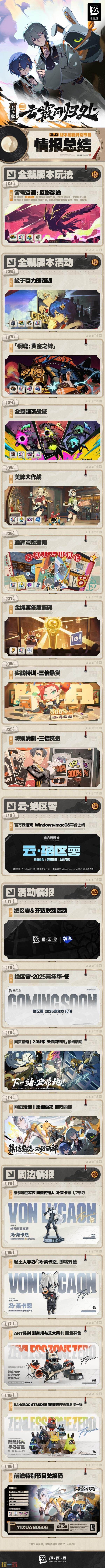 《绝区零》2.0版本「云霞同归处」6月6日发布