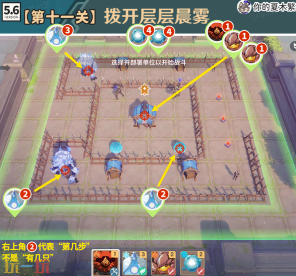 原神雨阵奔流之述演第十一关怎么过 第十一关拨开层层晨雾通关攻略
