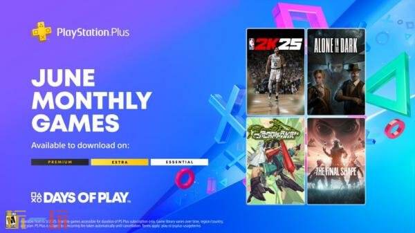 索尼宣布PlayStation Plus 6月游戏和经典游戏阵容
