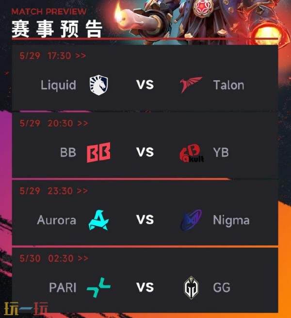 DOTA2梦幻联赛S26小组赛第二阶段第六日赛果！YB0-2Aurora！