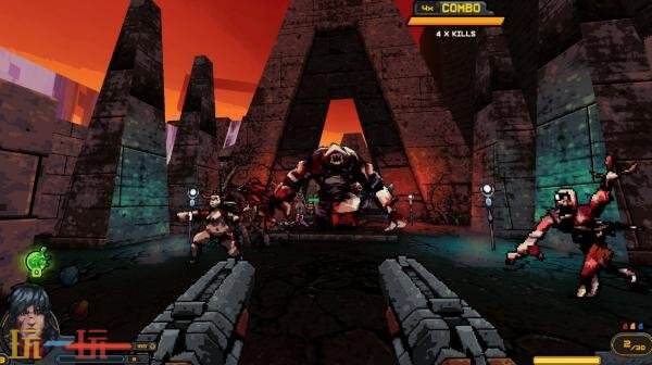 3D垂直竞技场血腥复古《Project Warlock II》现已正式发售