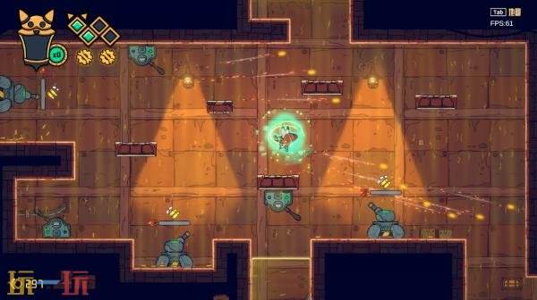 银河战士恶魔城动作冒险《螺钉与浮城》将登陆Steam