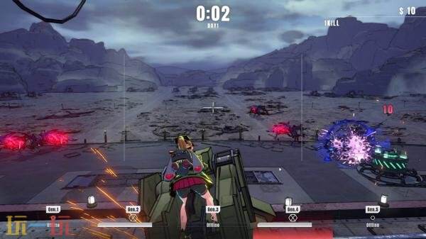 轨道射击《御炮少女》8月登陆Steam 现已提供试玩Demo