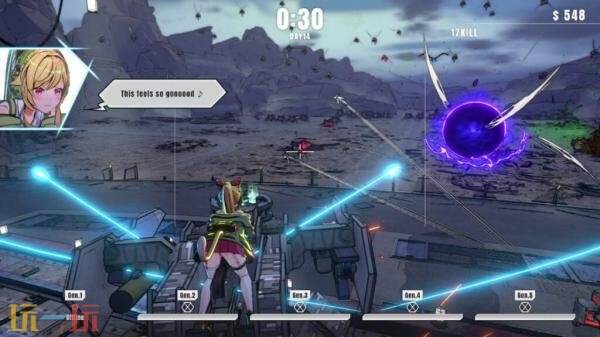 轨道射击《御炮少女》8月登陆Steam 现已提供试玩Demo