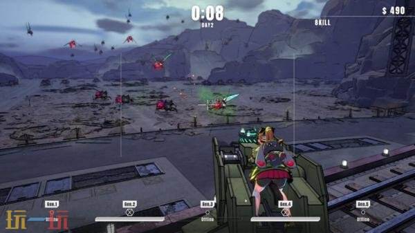 轨道射击《御炮少女》8月登陆Steam 现已提供试玩Demo