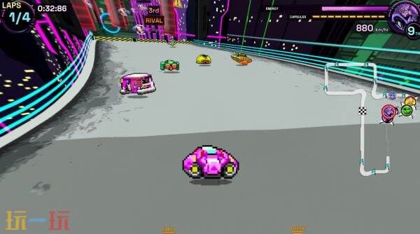 复古战斗赛车《Star Racer》7月28日结束抢先体验推出正式版