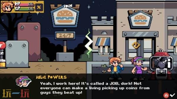 动作冒险游戏《Scott Pilgrim EX》预告发布