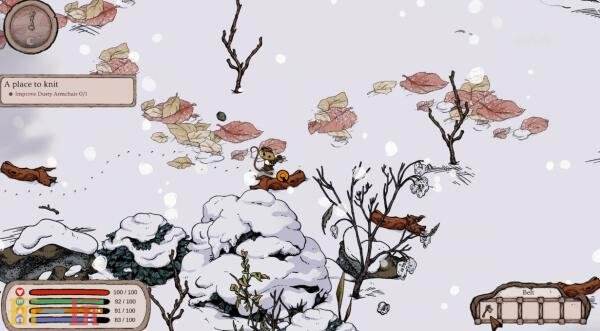 温馨林地生存《Winter Burrow》将同步登陆Switch平台