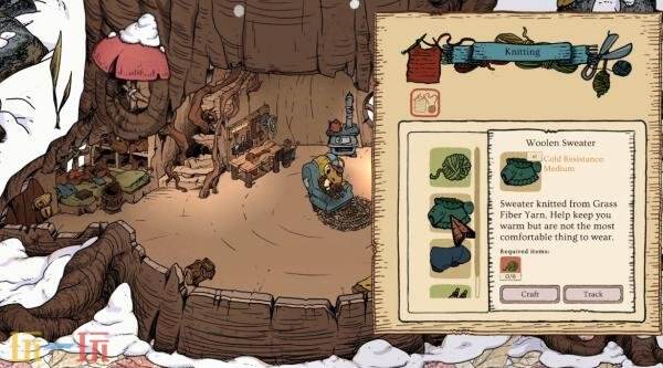 温馨林地生存《Winter Burrow》将同步登陆Switch平台