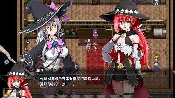 角色回合制战斗RPG《黯蚀之魔女》现已正式发售