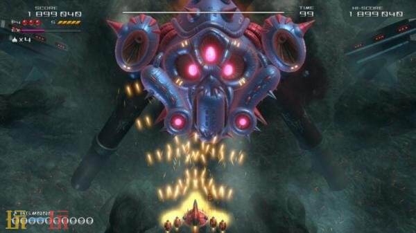 垂直卷轴射击《Truxton Extreme》游戏模式预告发布