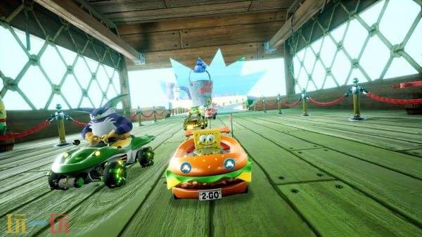 《索尼克赛车 交叉世界》联动DLC「海绵宝宝」预告发布