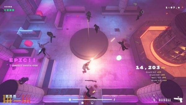 动作射击游戏《Suit for Hire》现已正式发售