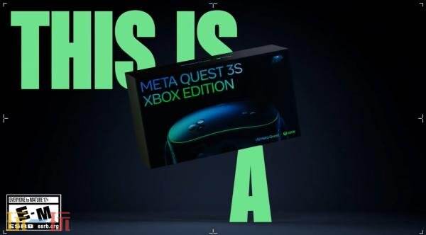 微软与Meta合作推出限量版Meta Quest 3S Xbox Edition