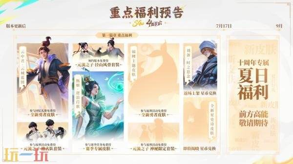 王者荣耀S40赛季更新及夏日福利爆料！第一章「君主聚首」新内容预告！