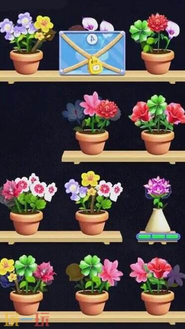 花朵拼拼游戲截圖