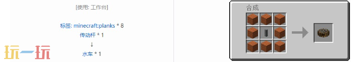 我的世界水车合成方法介绍 机械动力模组机械元件介绍