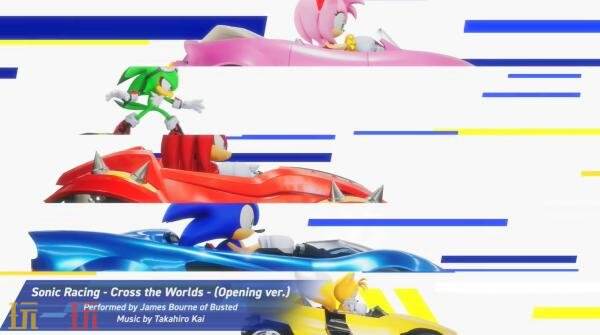 《索尼克賽車 交叉世界》片頭曲Cross the Worlds發(fā)布