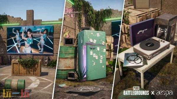 PUBG x aespa联动活动爆料！丰富多彩的主题装饰一览