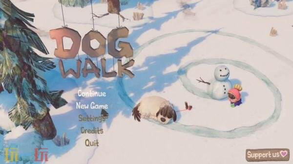 简短休闲互动游戏《DOGWALK》现已免费推出