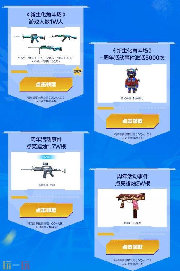 CF穿越火线周年庆典版本上线！登录即领6666赛季CF点！