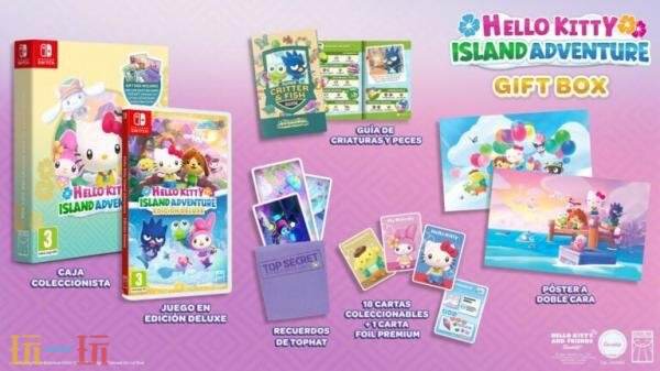 《凯蒂猫岛屿冒险》新实体版将于8月29日登陆PS5和Switch
