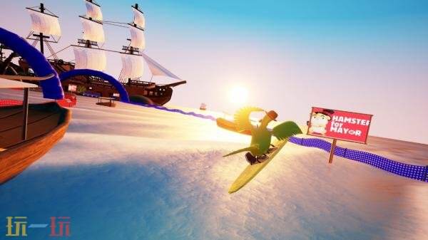 滑雪竞速《Slopecrashers》8月7日登陆各大主机平台