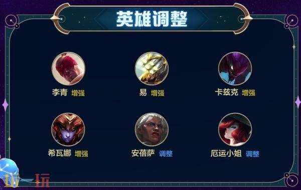 LOL英雄联盟手游7月24日6.2a版本更新汇总：打野英雄整体增强