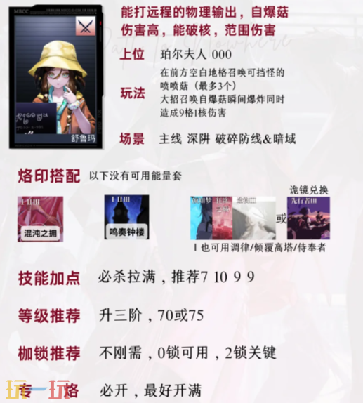 无期迷途值得养的危有谁 危级禁闭者培养推荐