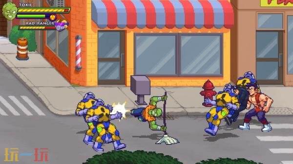 横向卷轴《Toxic Crusaders》将于12月4日发售