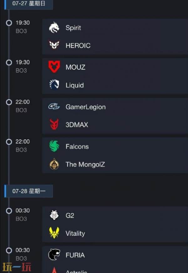 CS2 IEM科隆小组赛首日赛果！Vitality晋级胜者组半决赛